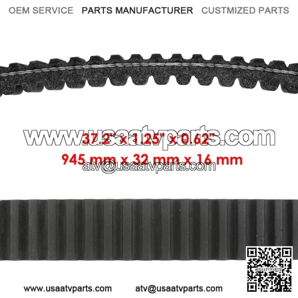 Drive Aramid Belt For Yamaha Rhino 700 FI YXR700 2008-2009 5B4-17641-00-00 - Image 2
