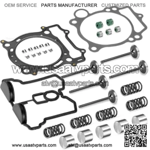 Cylinder Intake Exhaust Valve Kit for Yamaha YFZ450 YFZ 450 2004 05 06 07 08-09