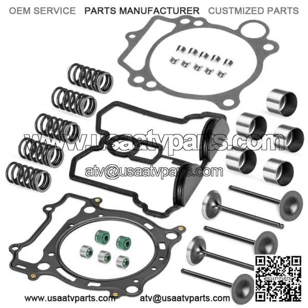 Cylinder Intake Exhaust Valve Kit for Yamaha YFZ450 YFZ 450 2004 05 06 07 08-09 - Image 4
