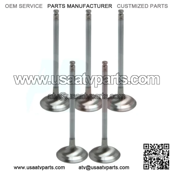 YFZ450 YFZ 450 Stock OEM Replacement Intake Exhaust Valves RED Seals - Image 3
