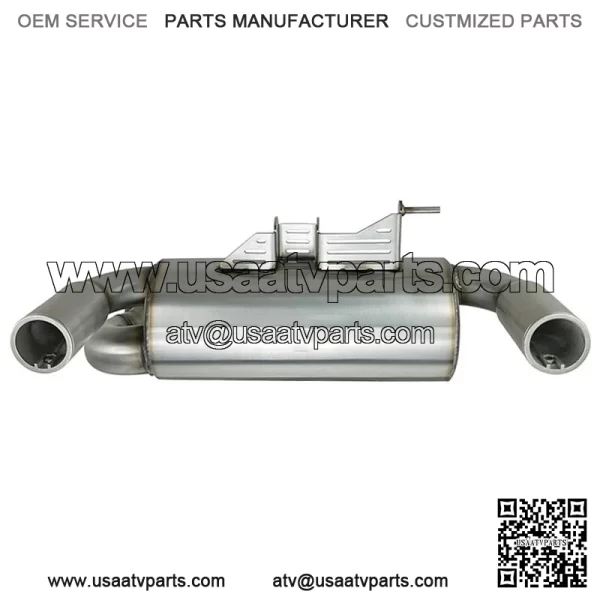 Exhaust Stainless 2022-2024 CFMOTO ZFORCE 950 H.O. Trail Muffler