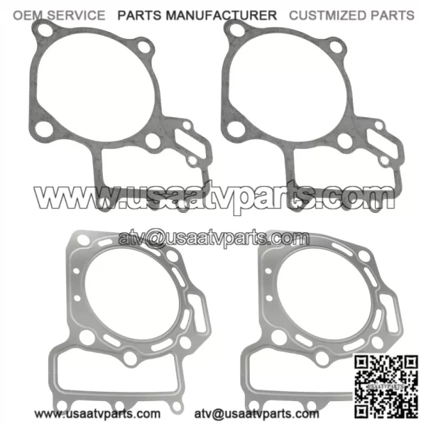 Cylinder Head and Base Gasket For Kawasaki Brute Force 750 KVF750 4x4I 2005-2021 - Image 2