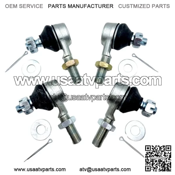 Heavy Duty Chromoly Tie Rod Ends End Left Right Kit YFZ450 Raptor 700 700R - Image 2