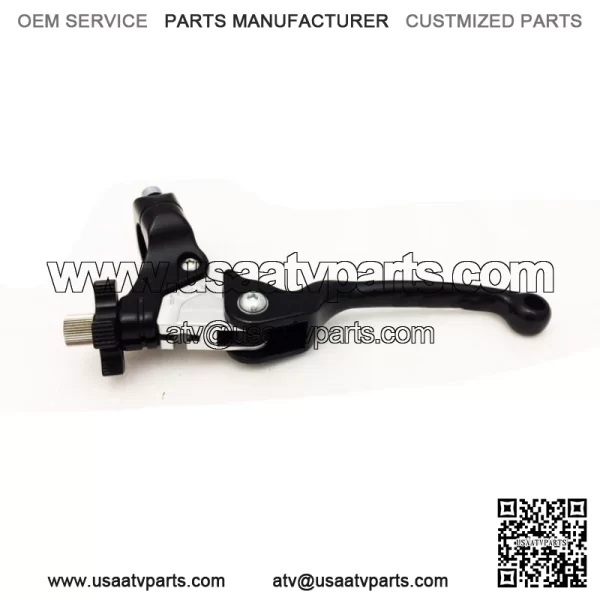 Black F3 Unbreakable Brake + Clutch Levers Kit Yamaha Raptor 700 YFZ450R - Image 2