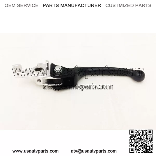 Black F3 Unbreakable Brake + Clutch Levers Kit Yamaha Raptor 700 YFZ450R - Image 5