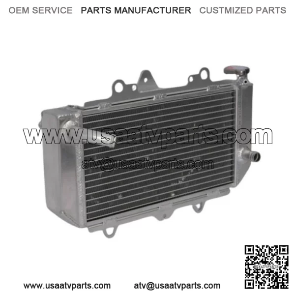 NEW Oversized Aluminum Radiator for Yamaha YFZ450 2004-2009 05 06 07 08 2012-13 - Image 2