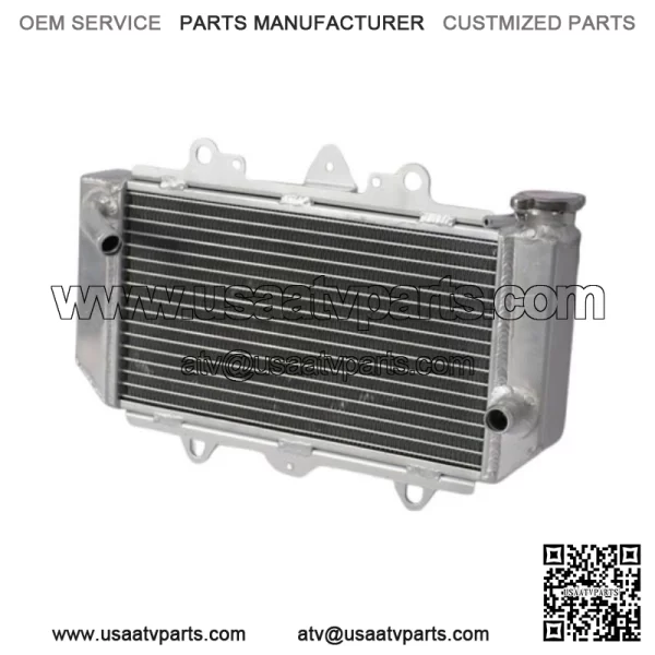 NEW Oversized Aluminum Radiator for Yamaha YFZ450 2004-2009 05 06 07 08 2012-13 - Image 3