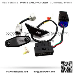 Prairie 360 Belt Light Bypass with KEBC Wire Harness and Hole Cover Kit