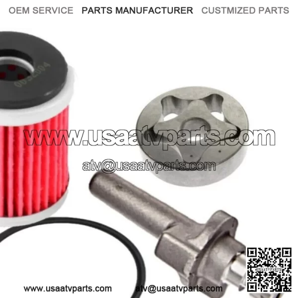 YFZ450 YFZ 450 Oil Pump Upgrade Rotor Squirter Yamaha 5D3-15155-00-00 Nozzle Kit - Image 2