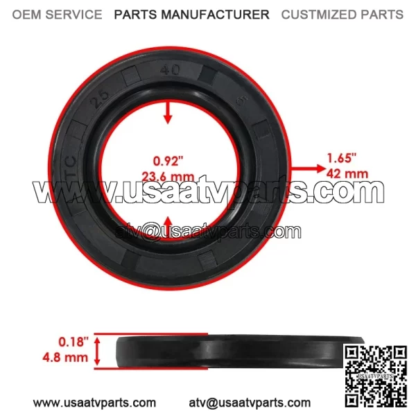 293200144 293200132 Swingarm Bearing Seal For Can-Am Outlander 570 Max 2016-2023 - Image 2