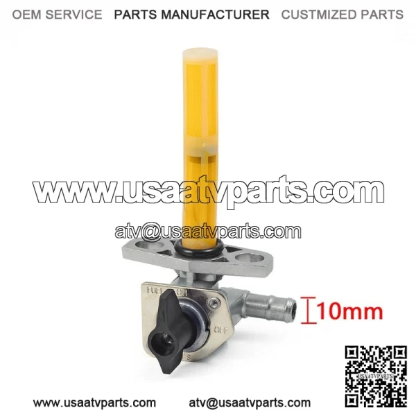 Fuel Valve Petcock & Lever For Honda ATV Sportrax 450 TRX450R 2x4 2004-2005 NEW - Image 3