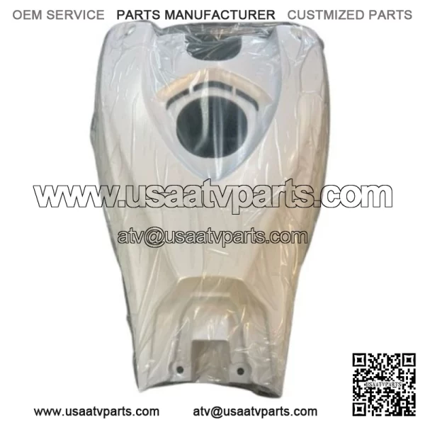 2014-2023 Yamaha YFZ450R YFZ 450R White Gas Tank Cover OEM 1TD-F171A-21-00 - Image 4