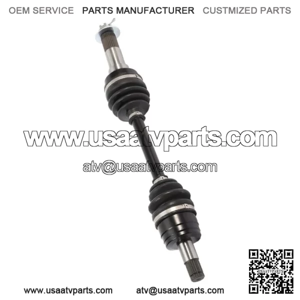 Front CV Axle Shafts Pair 2 for Yamaha YFM400F Kodiak 4x4 YFM450FX Wolverine 4x4 (For: Yamaha) - Image 2