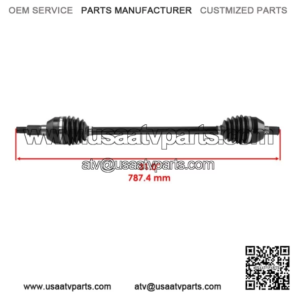 Front & Rear CV Axle For Can-Am Maverick Turbo XRC XMR 2020-2021 - Image 2
