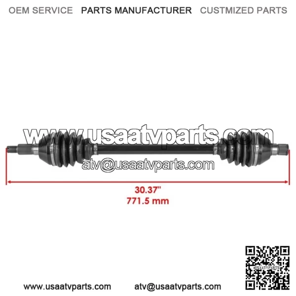 Front & Rear CV Axle For Can-Am Maverick Turbo XRC XMR 2020-2021 - Image 4