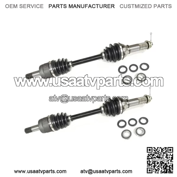 Front Axles & Bearing Kits for Yamaha Grizzly Bruin Kodiak Wolverine - Image 2