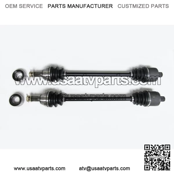 Set of Rear Axles & Wheel Bearings for Polaris RZR XP XP 4 1000 14-15 - Image 2