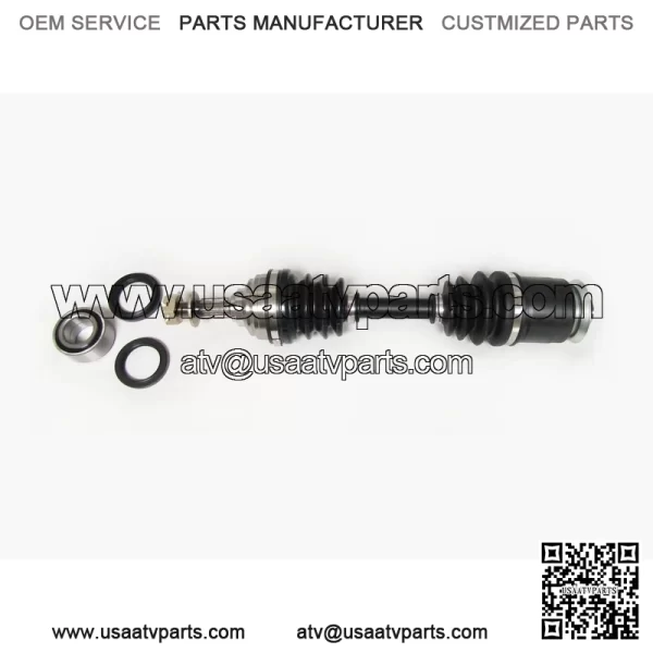 Front Left Axle & Bearing Kit for Arctic Cat 300 98-01 & 500 00-01 - Image 2