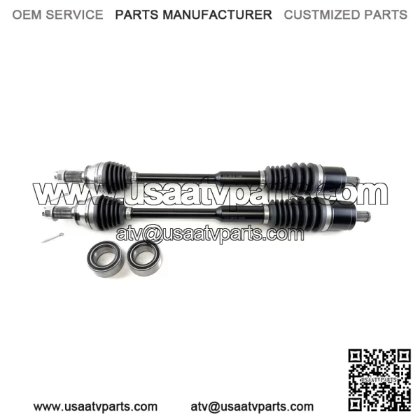 Axles Front Axle Pair & Bearings for Polaris RZR S 900/1000 & General - Image 2