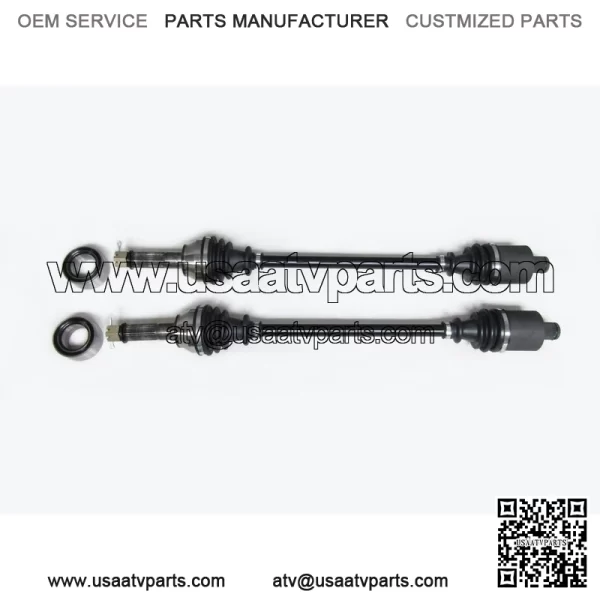 set of Rear Axles & Wheel Bearings for Polaris RZR 900 XP XP4 2011-2014 - Image 2