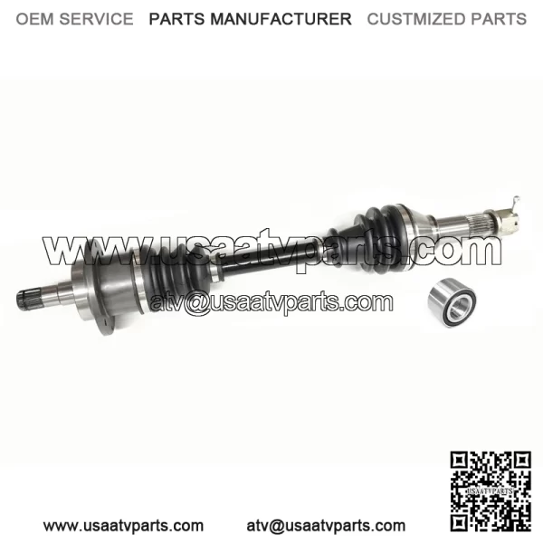 Front Left CV Axle & Wheel Bearing for Can-Am 705401578 - Image 2