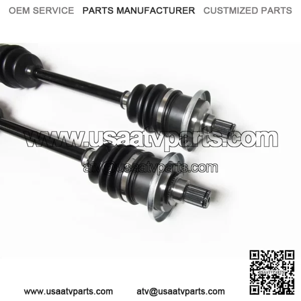 Set of Front Axles & Bearings for Arctic Cat 450 500 550 650 700 1000 - Image 3