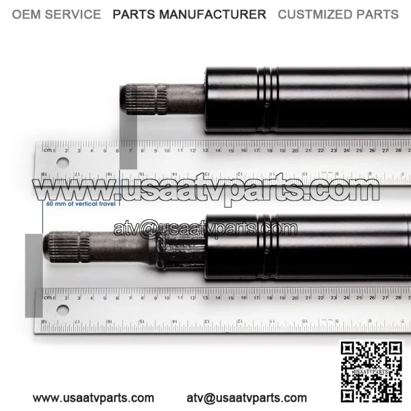 Axles Front CV Axle Pair for Yamaha Grizzly 700 4x4 2014-2015 - Image 3