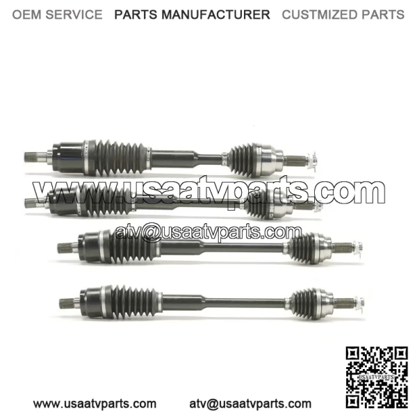 Axles Full CV Axle Set for Honda Pioneer 700 & 700-4 2014-2022