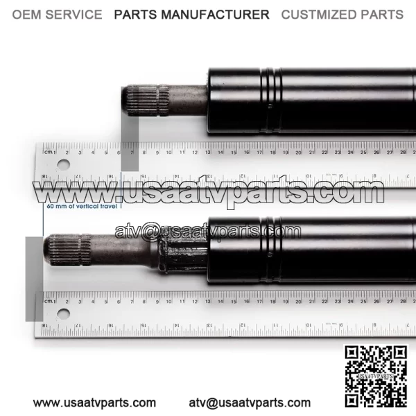 Axles Front CV Axle Pair for Polaris RZR 900 & RZR XP 900 2011-2014 - Image 3