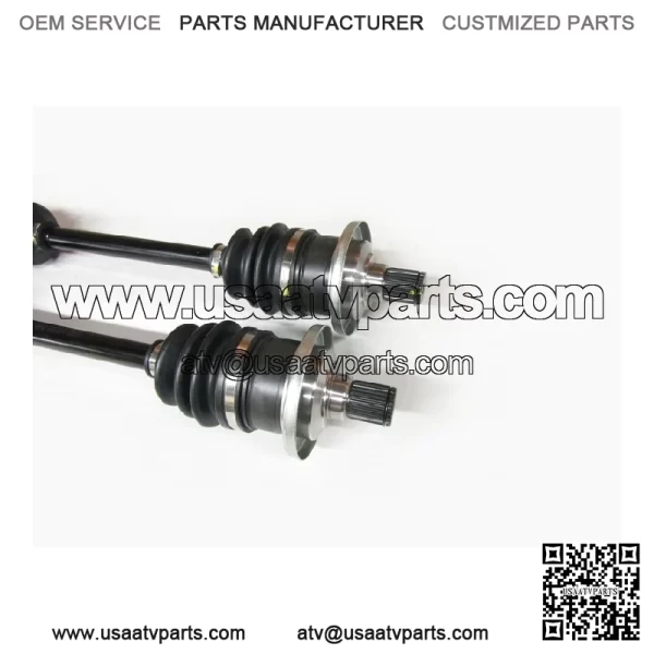 Set of Rear Axles & Bearings for Arctic Cat 400 500 550 650 700 1000 - Image 3