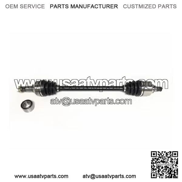 Front CV Axle & Wheel Bearing for Arctic Cat Wildcat Sport 700 15-19 - Image 2