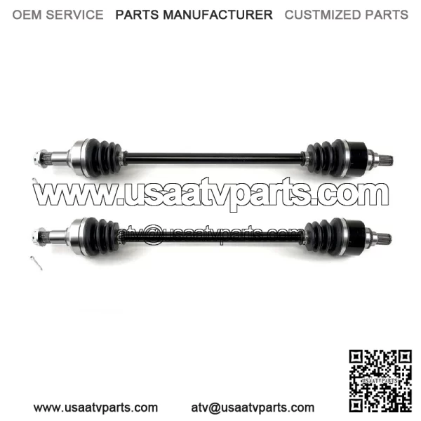 Front CV Axle Pair for Arctic Cat Wildcat 1000, 2502-168 2502-360 - Image 2