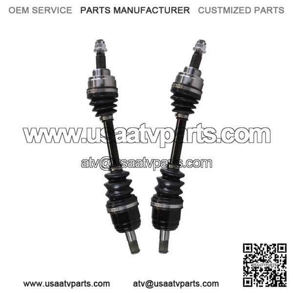 Front CV Axle Shafts Pair 2 for 2000-2005 Honda TRX350FM FourTrax Rancher 4X4