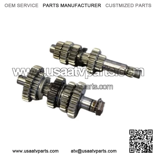 Yamaha YFZ450 Transmission shaft gears tranny YFZ 450  2004-2009 2012 2013 - Image 2
