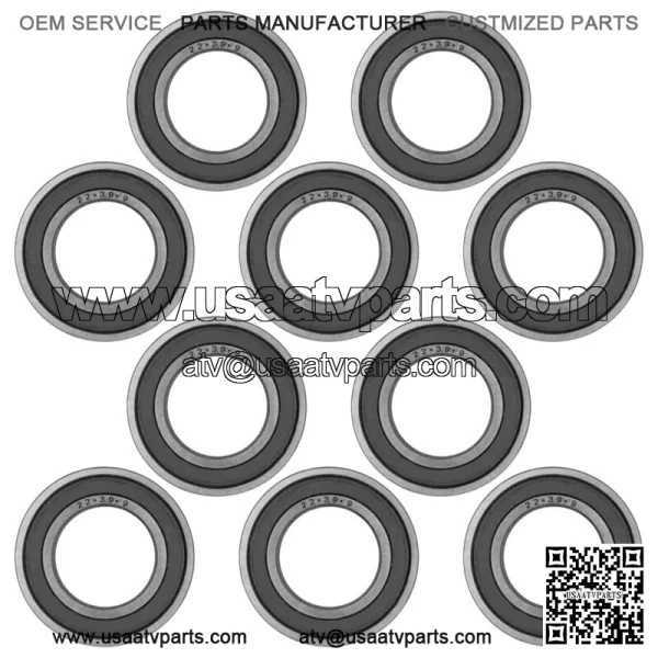 69-22-2RS 69/22-2RS 69/22 Single Row Rubber Sealed Ball Bearings 22x39x9 - Image 5