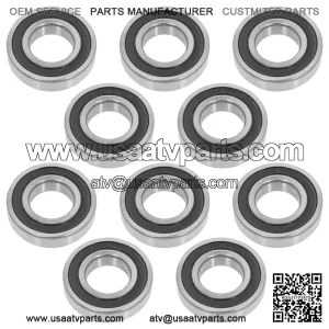 6207-2RS 6207 2RS 62072RS 180207 RS Rubber Seal Ball Bearings 35x72x17