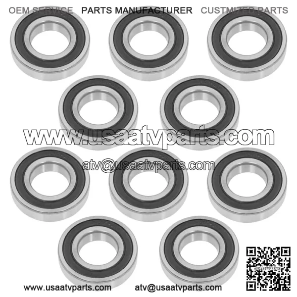 6207-2RS 6207 2RS 62072RS 180207 RS Rubber Seal Ball Bearings 35x72x17 - Image 3