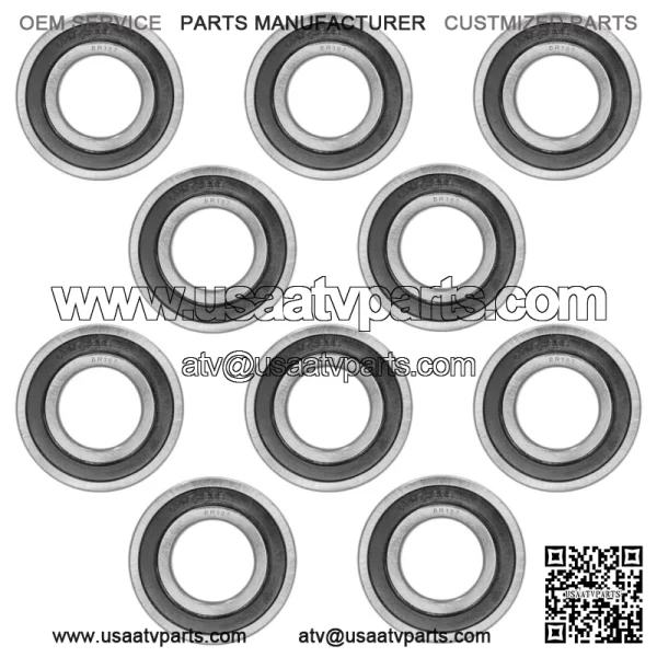 6207-2RS 6207 2RS 62072RS 180207 RS Rubber Seal Ball Bearings 35x72x17 - Image 4