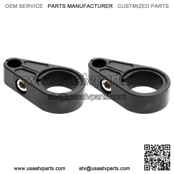 TRX 450R A Arms +2.5 +1 Chromoly Adjustable Brake lines Clamps - Image 4