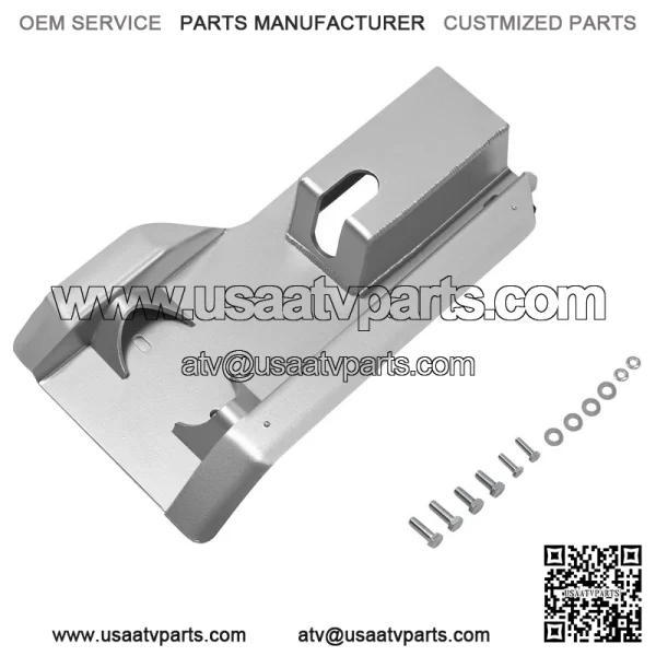 Aluminium Swing Arm Skid Plate For Honda TRX450R TRX450ER Fits All Years - Image 2