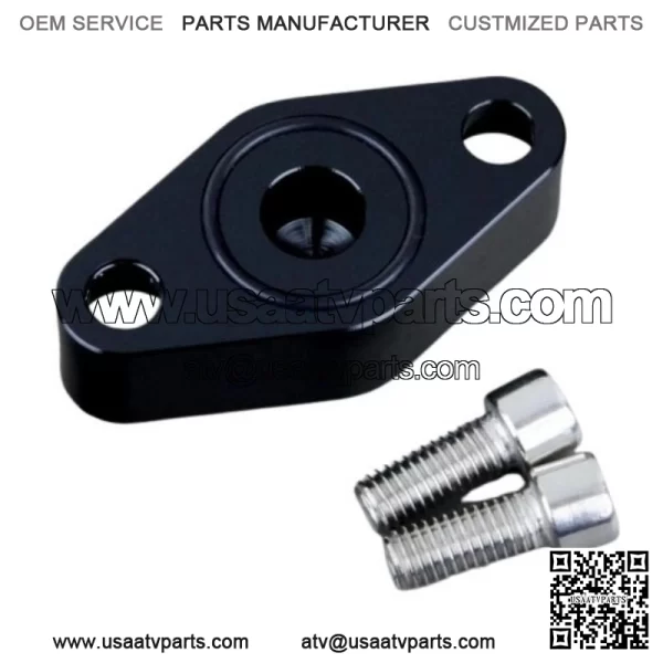 Parking Brake Cover Plate Kit Black YFZ 450 For Yamaha YFZ450 - Image 2
