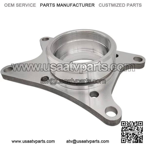 ATV parts rear gearbox housing plate and rear brake pad suit Fit For CF500-A/2A/X5/X6/X8 parts number is 0180-331005 Natural color - Image 2
