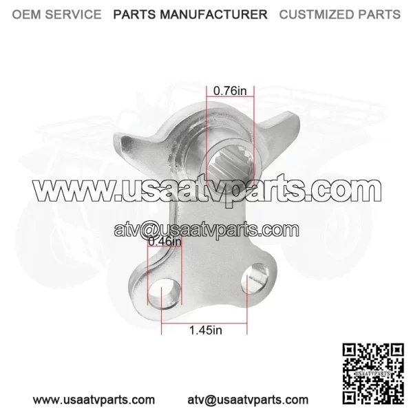 Column Steering Stem Pitman Arm For Yamaha Raptor 700 700R 06~12 / YFZ450 04~13 - Image 4
