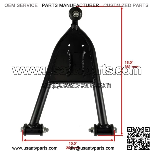 Front Lower Left & Right A Arm For Suzuki Quadsport LTZ400 LT-Z400 2003-2008 - Image 3