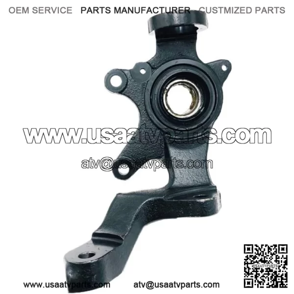 Front Right/Left Steering Knuckle Assy70MM Hisun Massimo 700 UTV Quad GO Kart HS Code 52710-115N00-0000/52720-115N00-0000 (Color : Left and Right) Electrophoretic black paint - Image 2