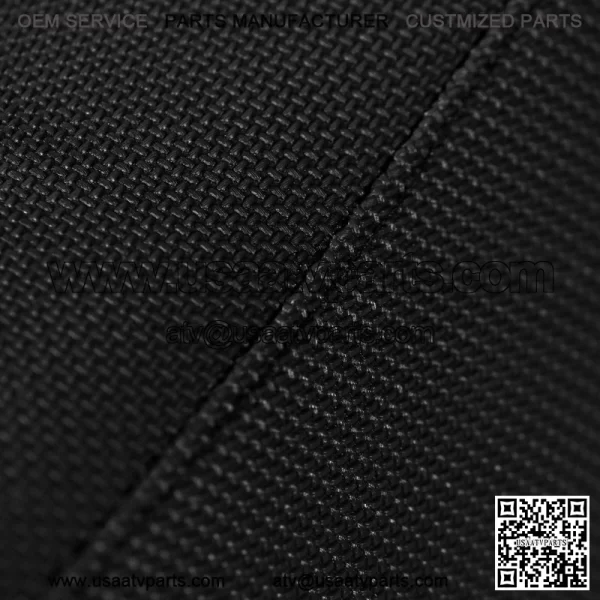2004-2018 Honda TRX 450 R ER Seat Cover by Enjoy MFG BLACK w/ BLACK RIBS #197 - Image 3