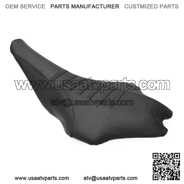 For Yamaha YFZ450R Gripper Seat Cover 2009 - 2021 YFZ 450R 450RSE REL Black Ribs - Image 3