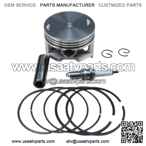 NEW Cylinder Top End Rebuild Kit for 1988-2000 Honda TRX 300 Fourtrax FW 4x4 2x4 - Image 3
