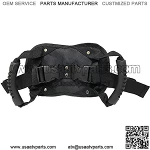 Fesjoy Safety Handle On The Back of Motorcycle Safety Belt Straps Grab Rope for ATV Snowmobile Yacht Rear-seat Passenger Non-Slip Straps with Handle Safety Belt Grip Grab