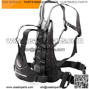 Child Motorcycle Harness Adjustable with Two Handles, Breathable Material in Black